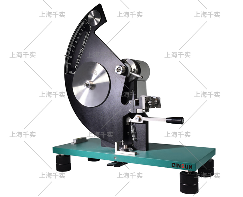 手动式布料撕裂强度测试仪试验原理(图1) 手动式布料撕裂强度测试仪试验原理(图1)